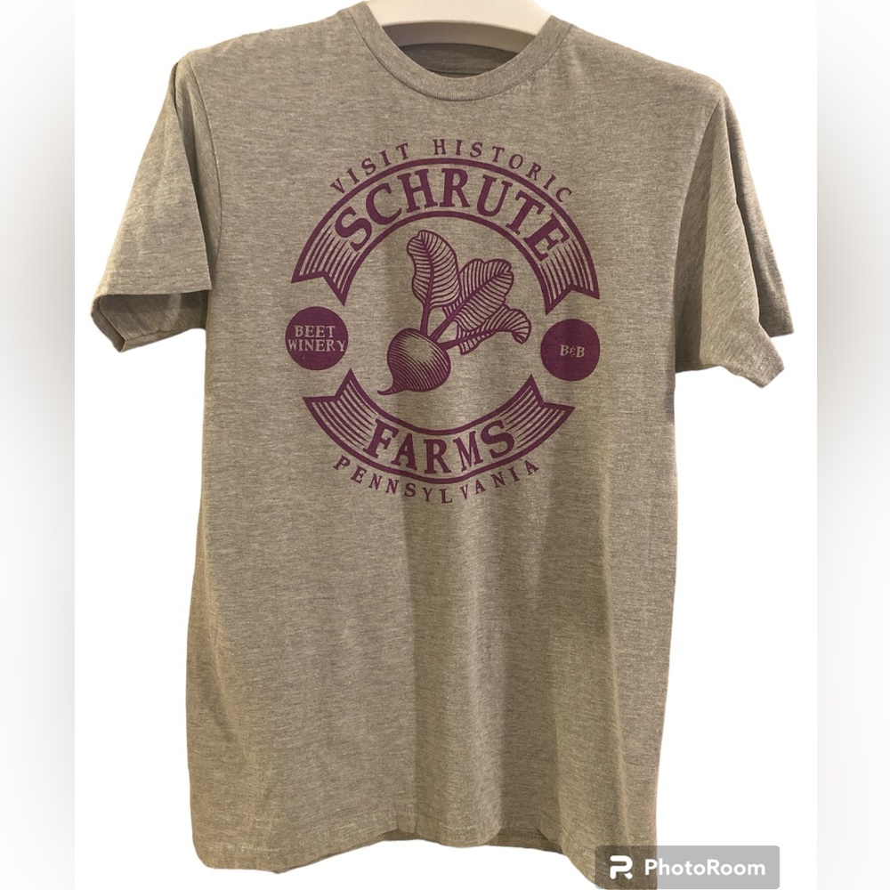 Women’s “Schrute Farms” T-Shirt, Size S.